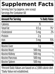Designs for Health Organ Synergy Powder 180g