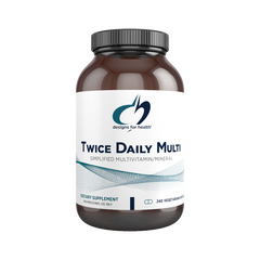 Designs for Health Twice Daily Multi 240 Capsules