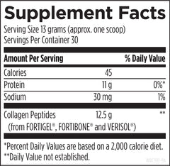 Designs for Health Whole Body Collagen 390g Powder