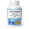 Natural Factors L-Tyrosine 500mg 120 Veg Capsules
