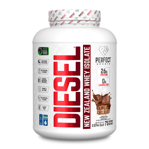 Perfect Sports DIESEL New Zealand Whey Isolate Milk Chocolate 5lb