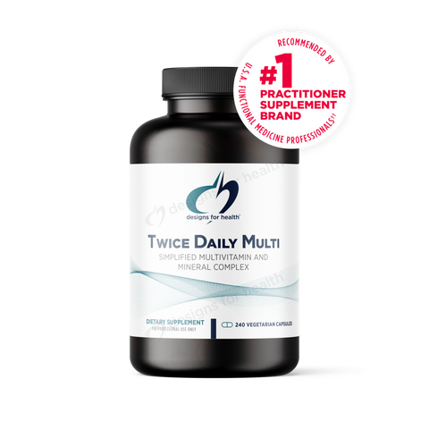 Designs for Health Twice Daily Multi 240 Capsules