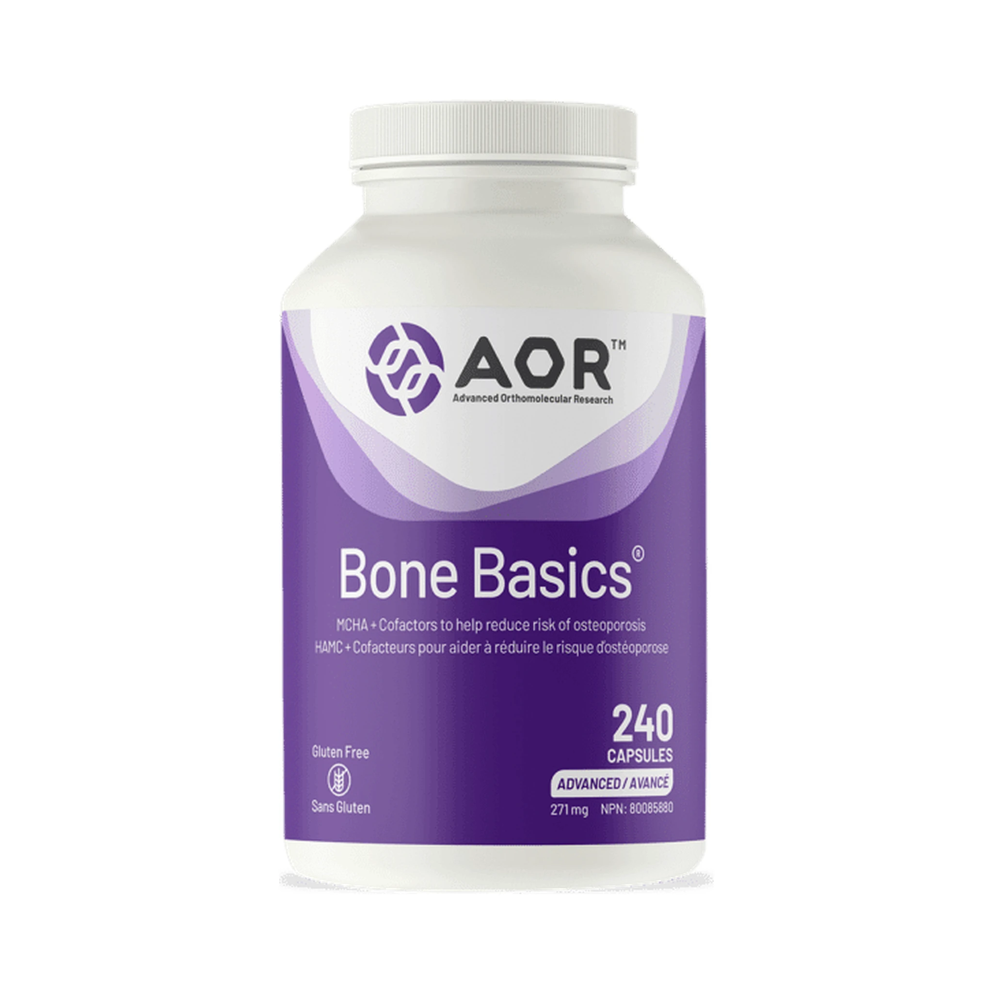 AOR Bone Basics 240 Capsules – Wellness Supplement