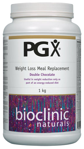 Bioclinic Naturals PGX Weight Loss Meal Replacement Double Chocolate 1kg - Best Seller