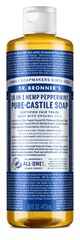 Dr. Bronner's Peppermint Pure Castile Soap 473mL