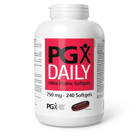Natural Factors PGX Daily Ultra Matrix 750mg 240 Softgels