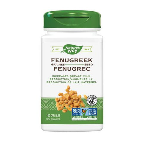Nature's Way Fenugreek Seed 100 Capsules