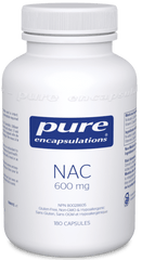 Pure Encapsulations NAC 600mg 180 Capsules