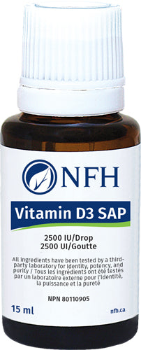 NFH Vitamin-D3-Liquid SAP 2500IU 15ml
