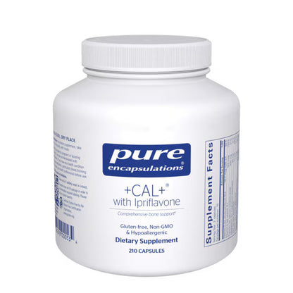 Pure Encapsulations +CAL+ with Ipriflavone 210 Capsules