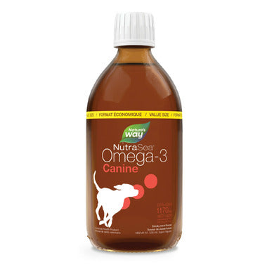 NutraSea Baie Run Canine Omega-3 Smokey Meat 500mL