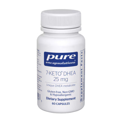 Pure Encapsulations 7-KETO DHEA 25mg 60 Capsules