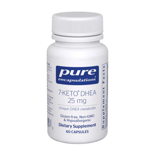 Pure Encapsulations 7-KETO DHEA 25mg 60 Capsules