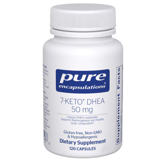 Pure Encapsulations 7-KETO DHEA 50mg 120 Capsules