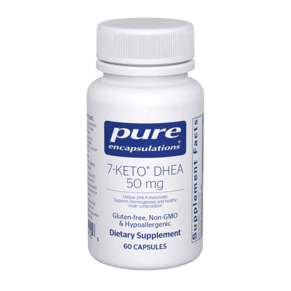 Pure Encapsulations 7-KETO DHEA 50mg 60 Capsules
