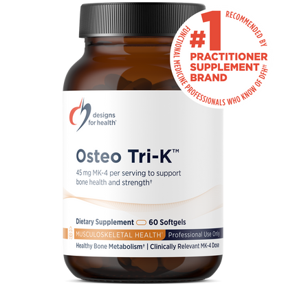 Designs for Health Osteo Tri K 60 Sofgels
