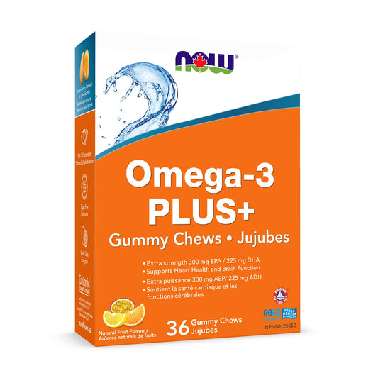 NOW Omega-3 Plus 36 Gummies