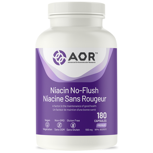 AOR Niacin No-Flush 180 Capsules
