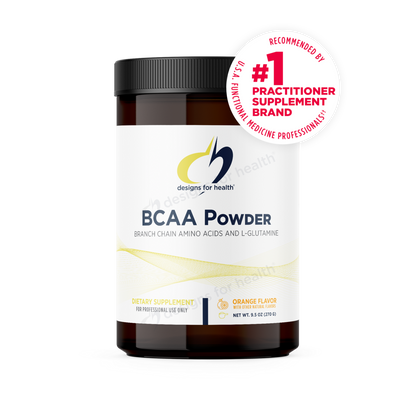 Designs for Health BCAA Powder with L-Glutamine 270g Powder