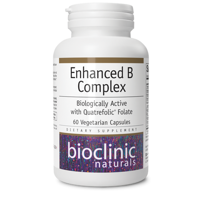 Bioclinic Naturals Enhanced B Complex 60 Capsules