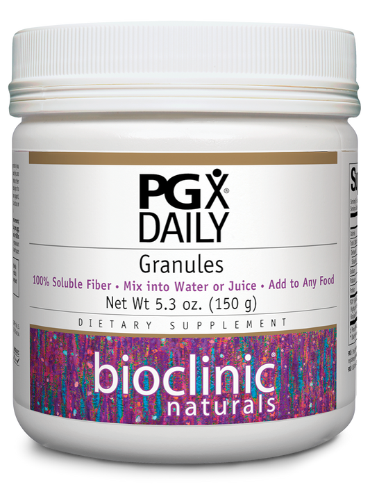 Bioclinic Naturals PGX Daily Granules 100% Soluble Fiber Unflavored 150g
