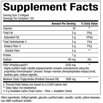 Bioclinic Naturals PGX Daily Ultra Matrix Soflgels 750mg 360 Softgels - Best Value