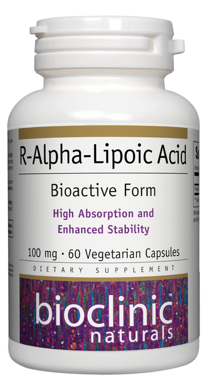 Bioclinic Naturals R-Alpha-Lipoic Acid Bioactive Form 60 Capsules
