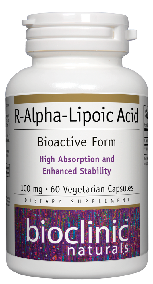 Bioclinic Naturals R-Alpha-Lipoic Acid Bioactive Form 60 Capsules