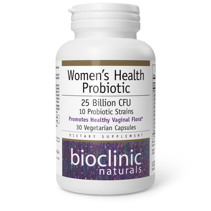 Bioclinic Naturals Women’s Health Probiotic 25 Billion CFU 30 Capsules