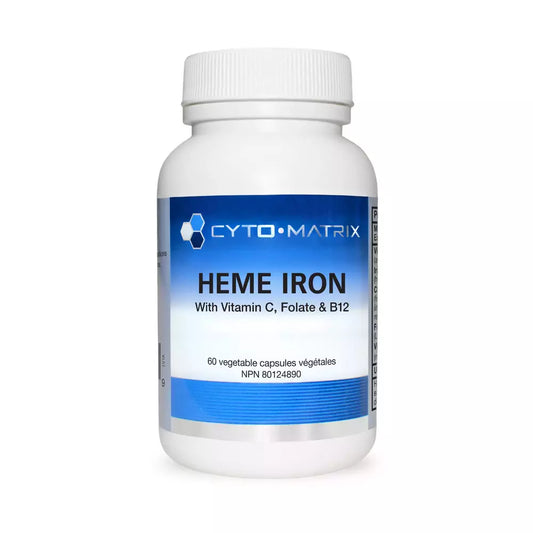 Cyto Matrix Heme Iron 60 Veg Capsules