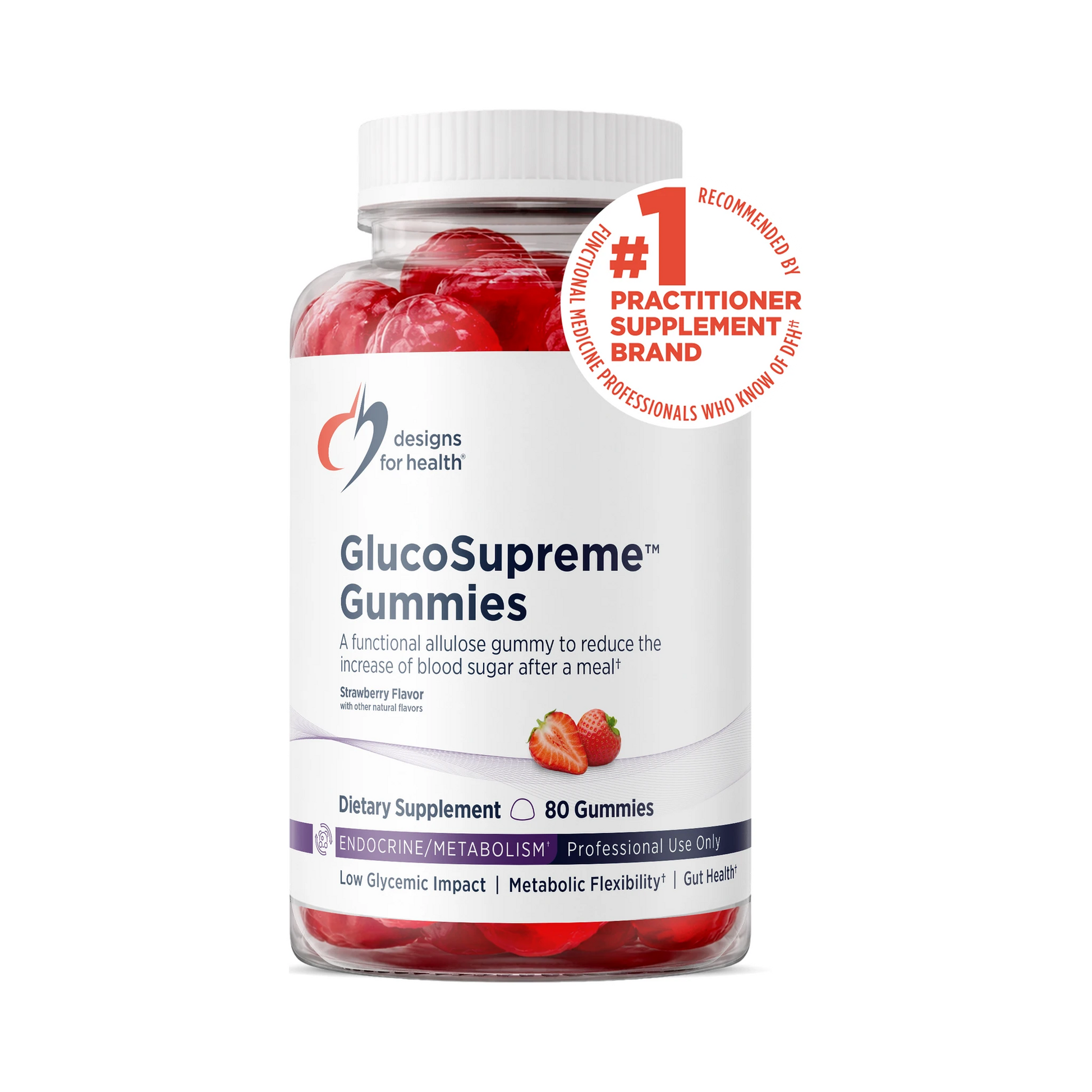 Designs For Health GlucoSupreme 80 Gummies