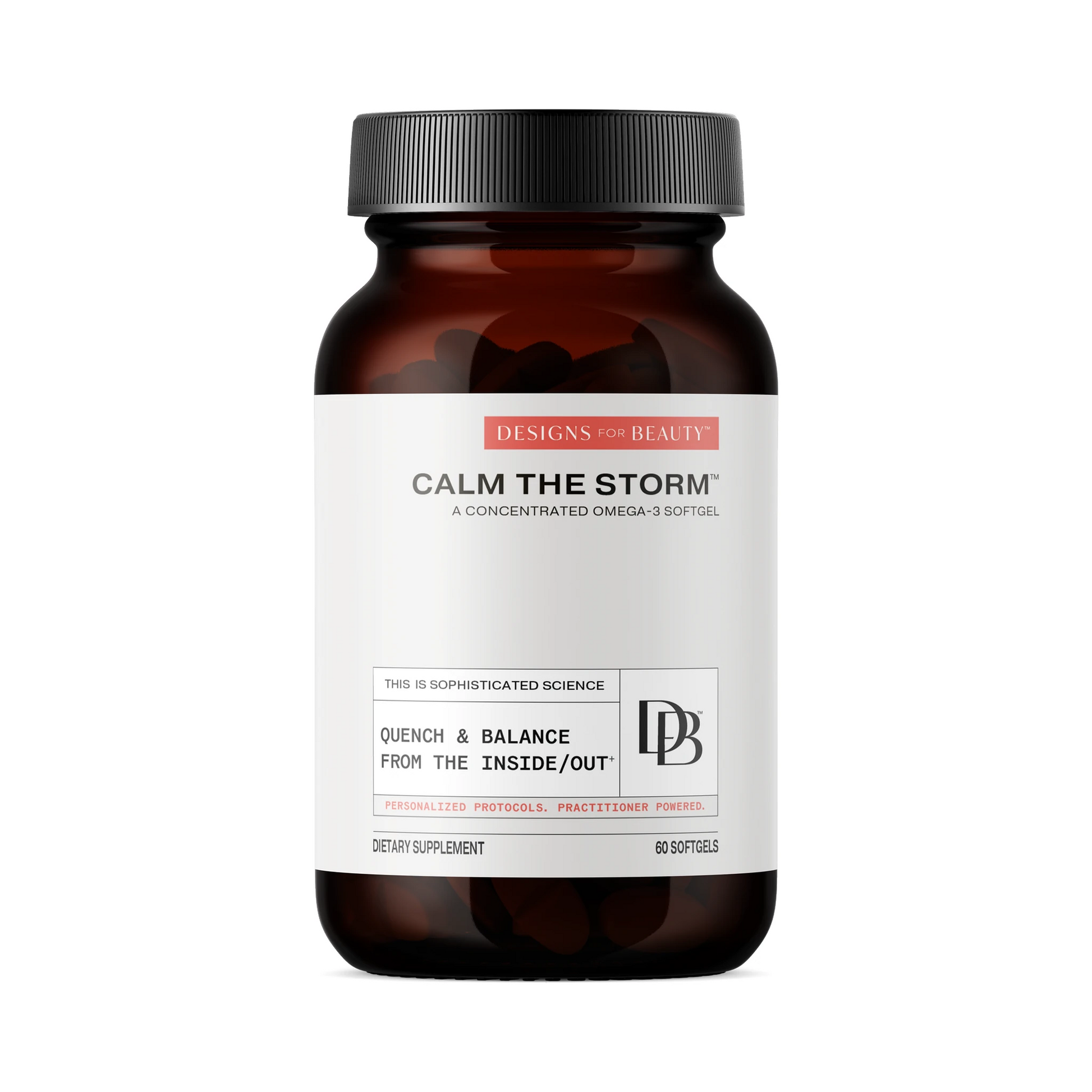 Designs for Beauty Calm the Storm 60 Softgels