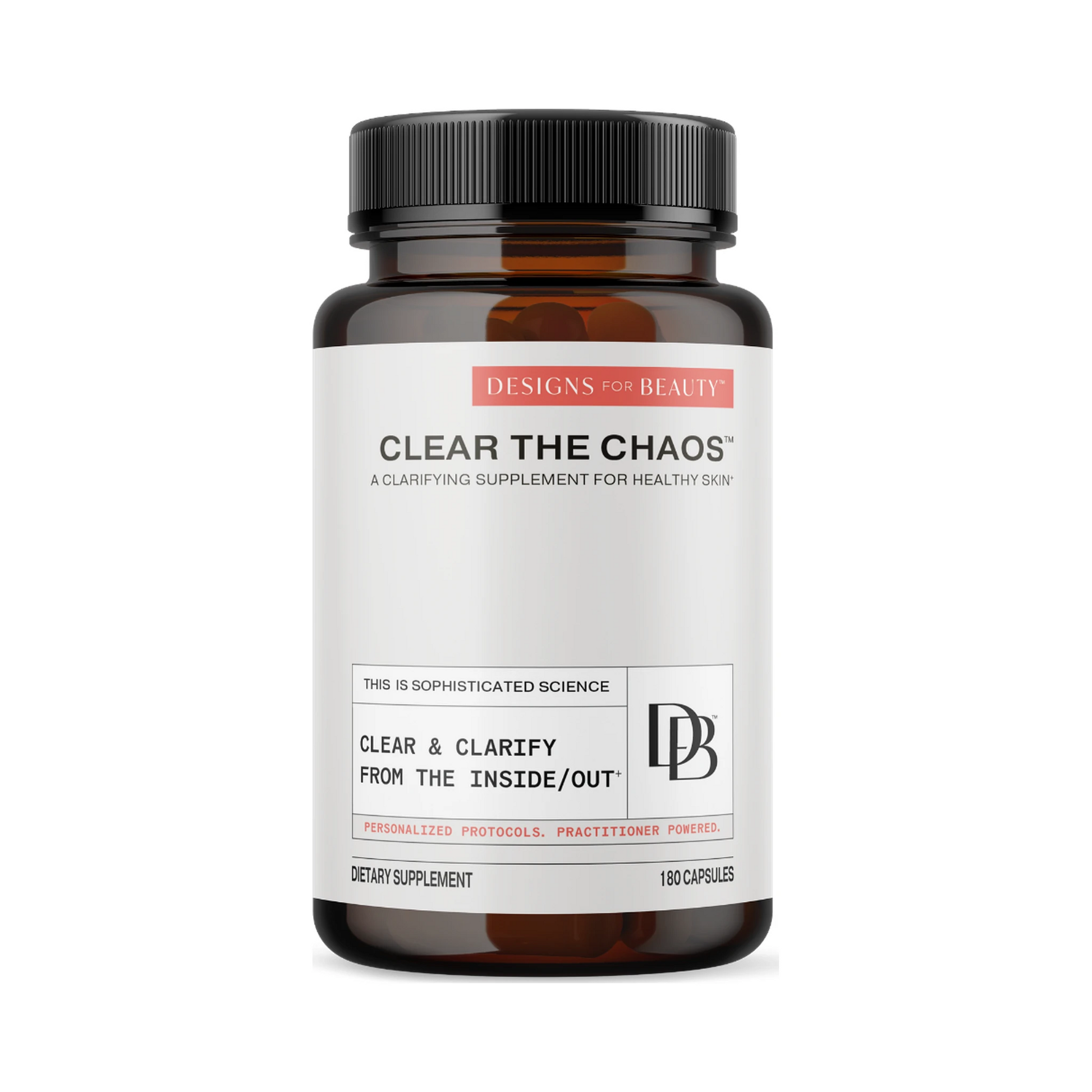 Designs for Beauty Clear the Chaos 180 Capsules