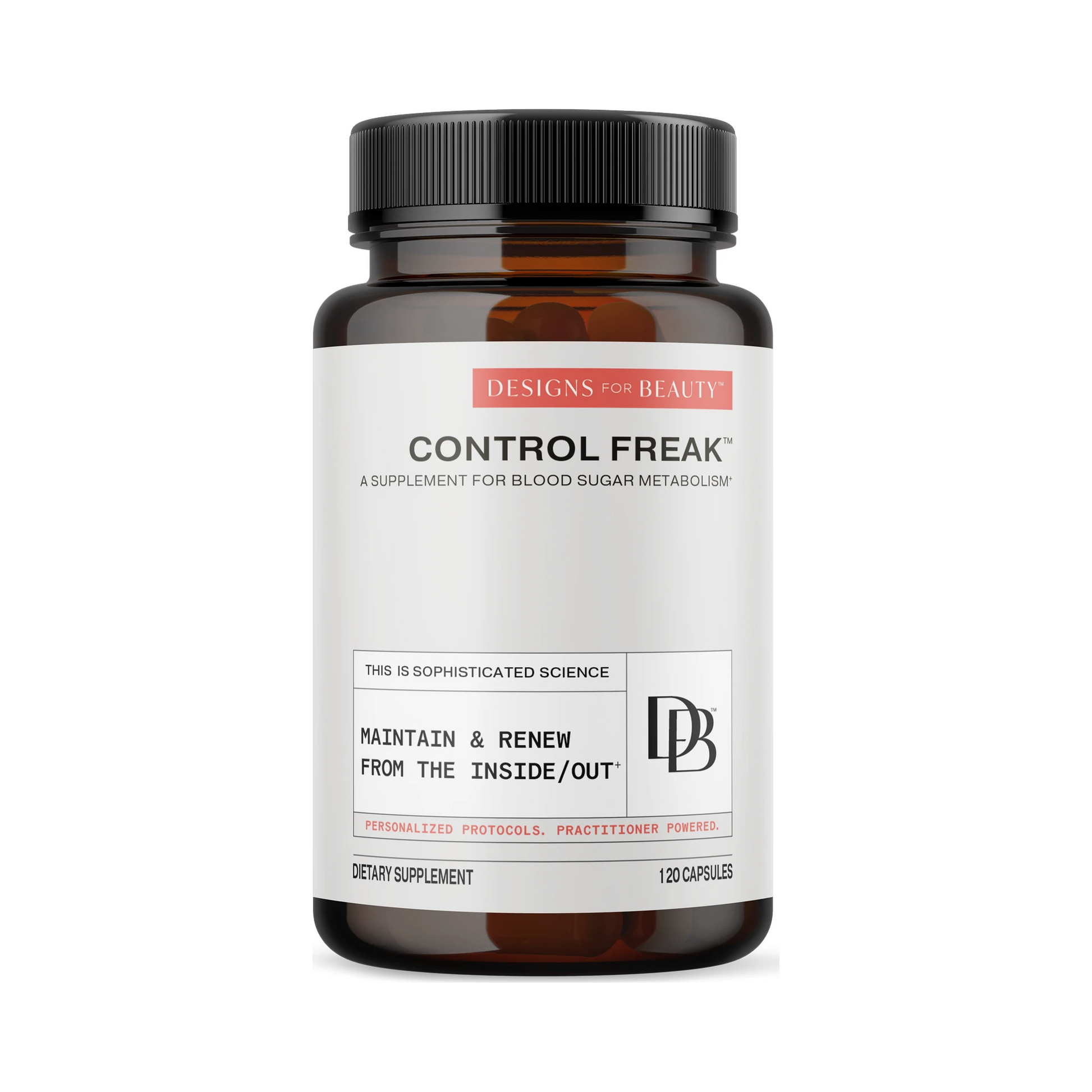 Designs for Beauty Control Freak 120 Capsules