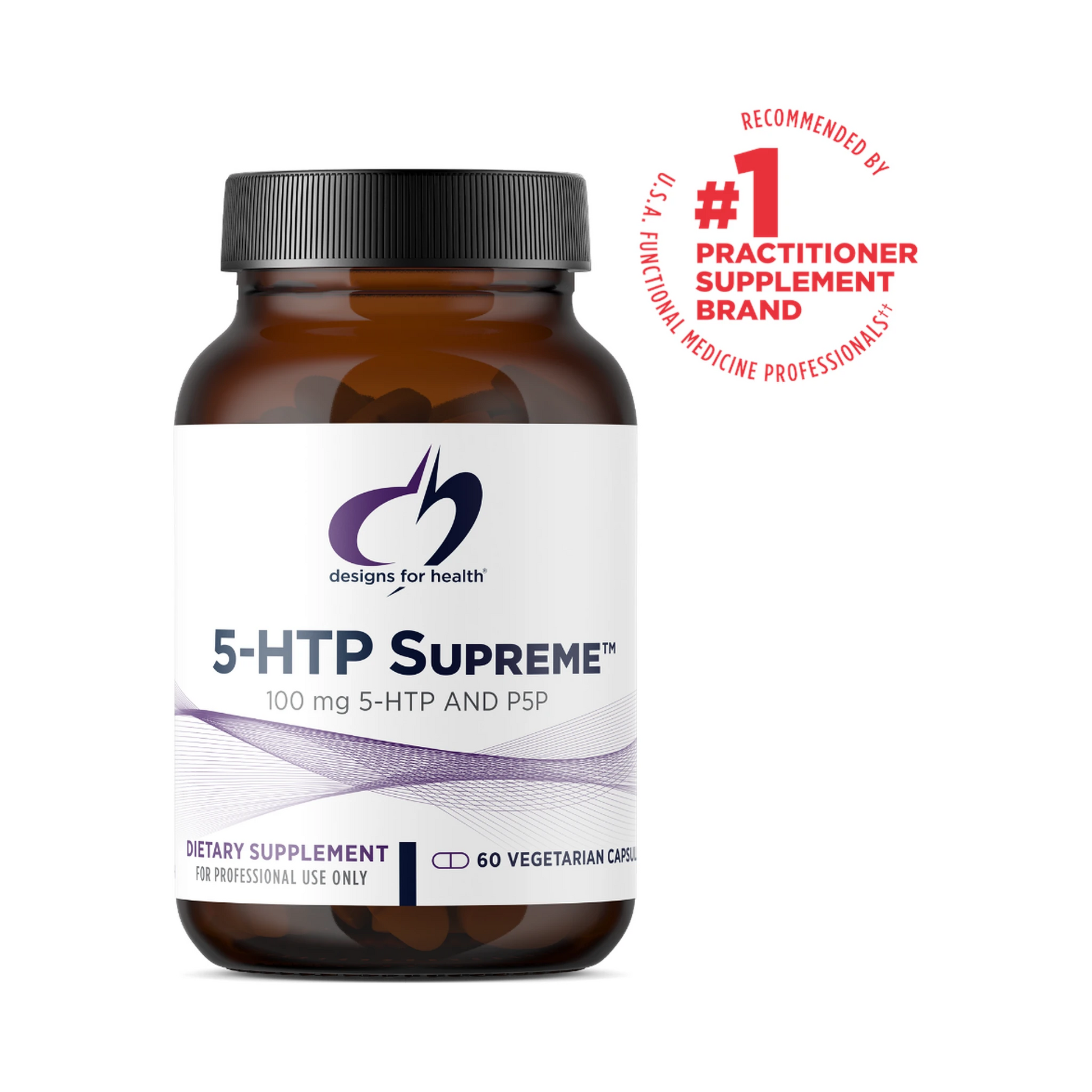 Designs for Health 5-HTP Supreme 60 Capsules