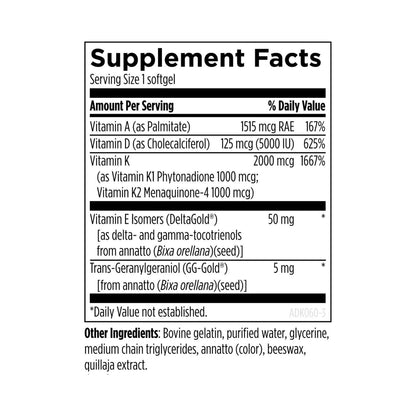 Designs for Health ADK Evail 60 Softgels