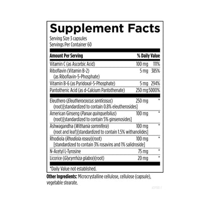 Designs for Health Adrenotone 180 Capsules