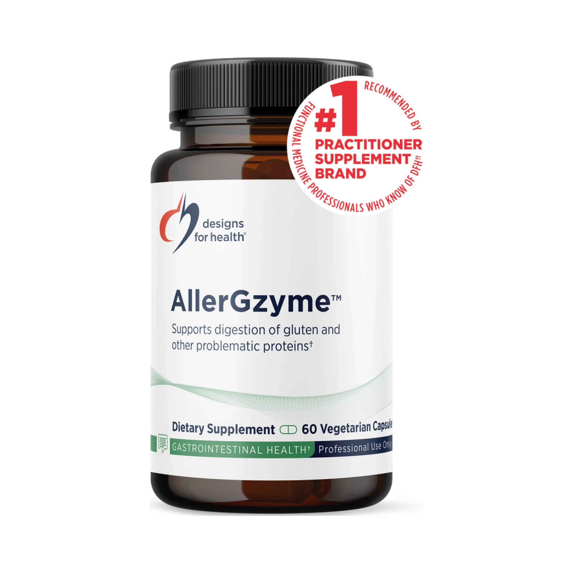 Designs for Health AllerGzyme 60 Capsules