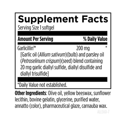 Designs for Health Allicillin 60 Capsules