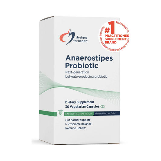Designs for Health Anaerostipes Probiotic 30 Veg Capsules