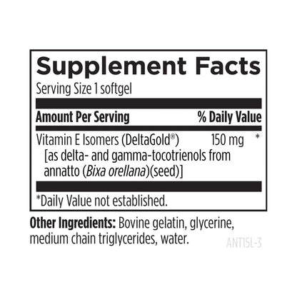 Designs for Health Annatto-E 150 60 Softgels