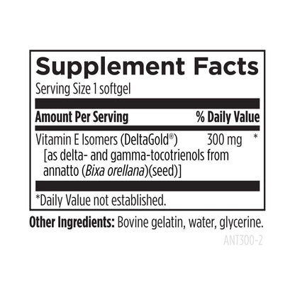 Designs for Health Annatto-E 300 30 Softgels