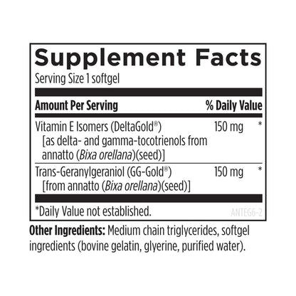 Designs for Health Annatto-E GG 60 Softgels
