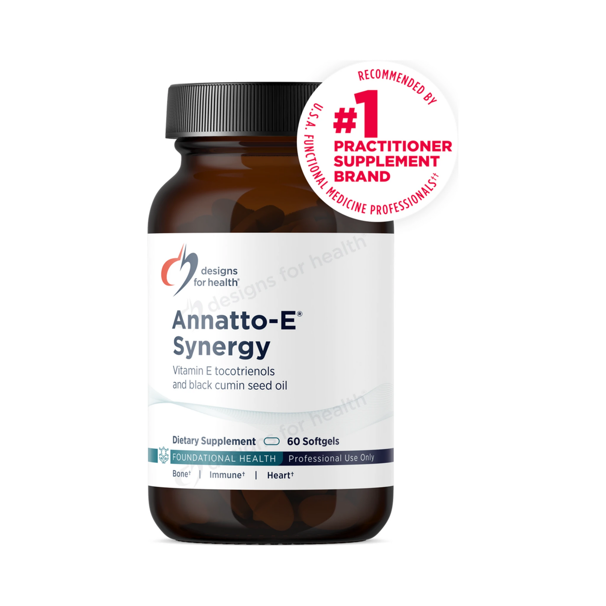 Designs for Health Annatto-E Synergy 60 Softgels