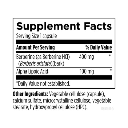 Designs for Health Berberine Synergy 60 Capsules