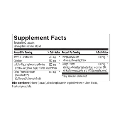 Designs for Health Brain Vitale 120 Capsules