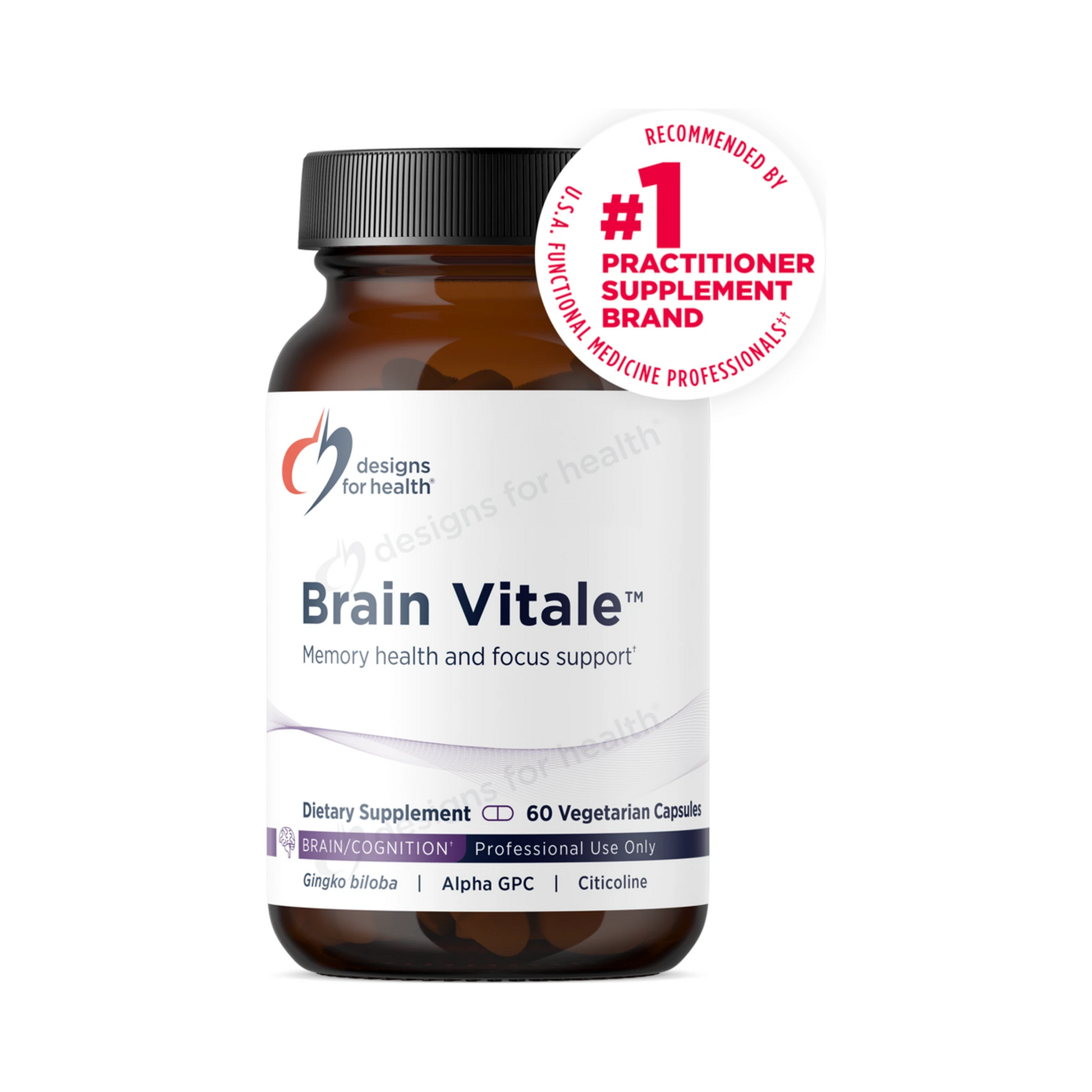 Designs for Health Brain Vitale 60 Capsules