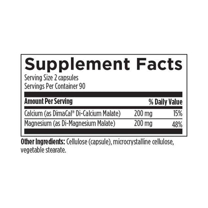 Designs for Health Cal/Mag 1:1 180 Capsules