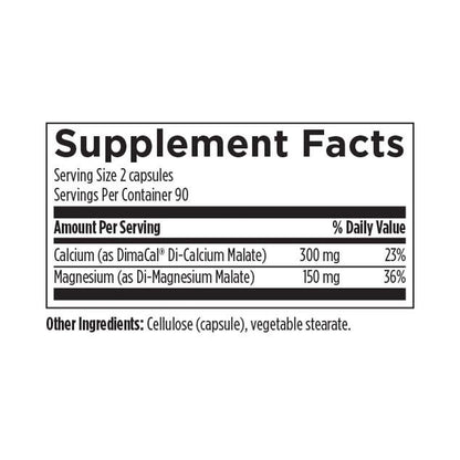 Designs for Health Cal/Mag 2:1 180 Capsules