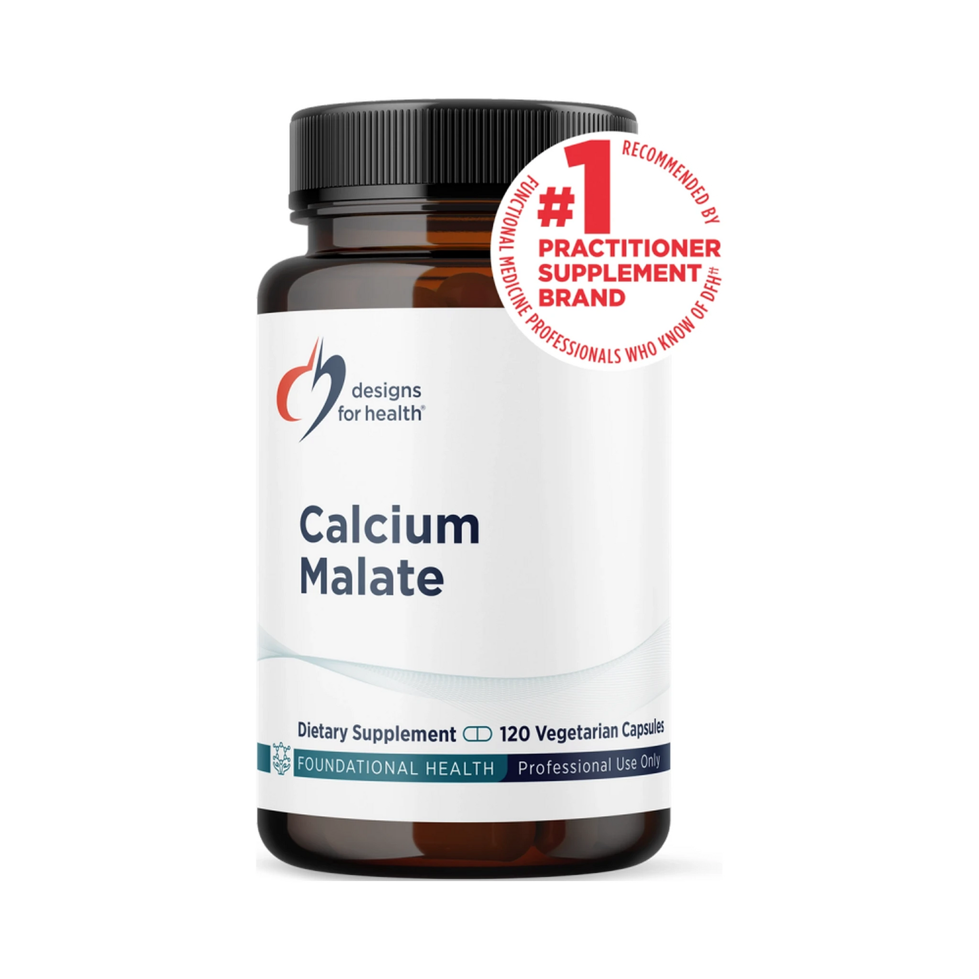 Designs for Health Calcium Malate 120 Capsules